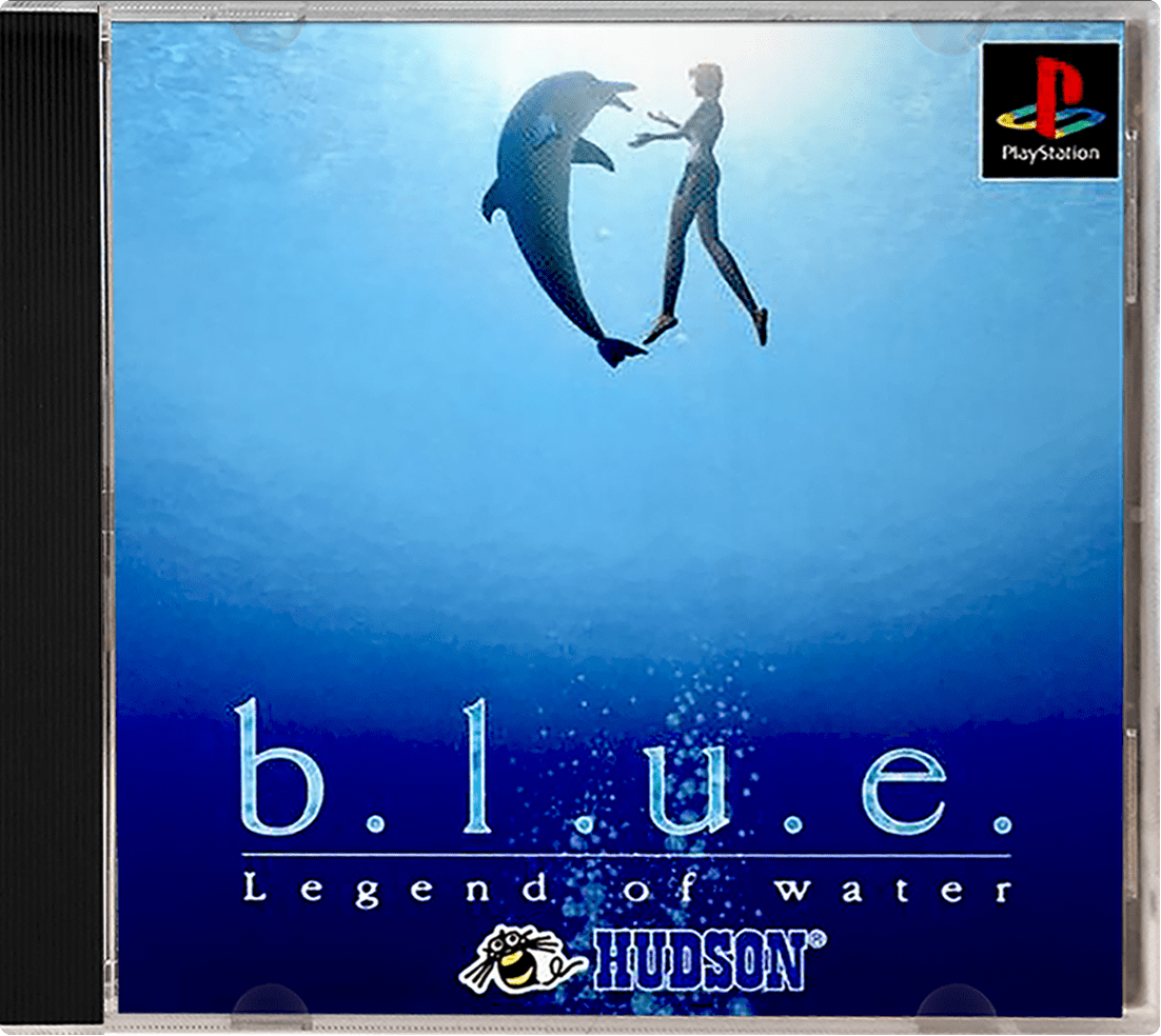 B.L.U.E. Legend of Water box art for Playstation